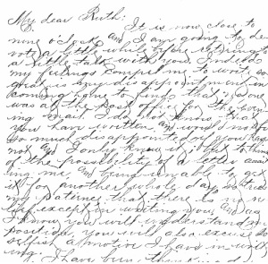 May 1897 letter image