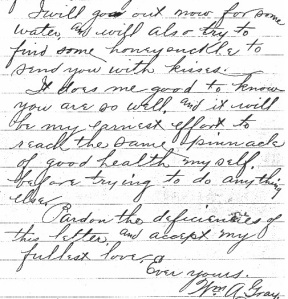 1897 letter july
